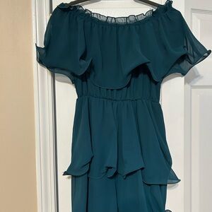 PrettyLittleThing  Ruffle Trim Dress